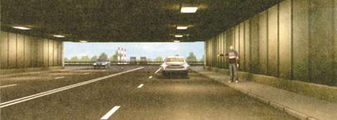 Разрешено ли водителю легкового автомобиля движение задним  ходом для посадки пассажира в тоннеле?